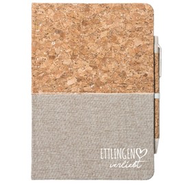 Huuraa Notizbuch A5 Ettlingen verliebt Geschenk 80 Blatt inkl. Kugelschreiber Tagebuch Ettlingen Geschenkidee