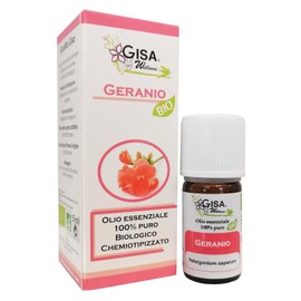 Geranium. Organic Essential Oil, 100% Pure and Natural, [10ml], Food Grade, for Aromatherapy, Massage, Relaxation, Personal Care, Natural Toning, Suitable for Oily Skin
