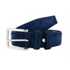 GRESEL Women's and Men's Suede Belt, Genuine Leather, Made in
