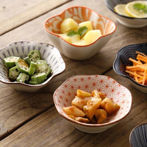 Japanese style ceramic utensil, side dish, paper sauce container, D type 2p, D6:D1 / 일본풍 도자기 찬기 반찬 접시 종지 소스용기 D형 2p, D6:D1
