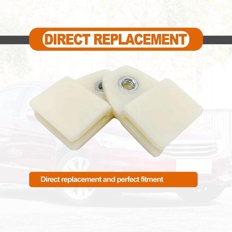 2pcs Window Door Glass Channel Clips - Glass Regulator Holder