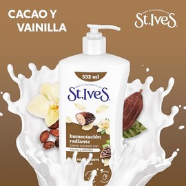 Crema Corporal ST.IVES Cacao y Vainilla 532 ml                                                                                                        