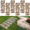 River Rock Stepping Stones, 6 Pcs 16" L x 5.5"