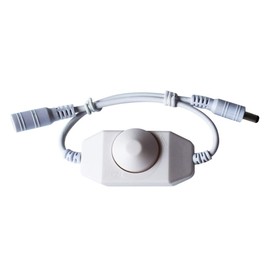 LAMPAOUS Manual Rotary Dimmer for Dimmable Cabinet Lighting Kits,1pcs