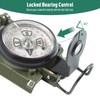 Eyeskey Precision Sighting Navigation Compass | Adjustable Magnifier & Lockable