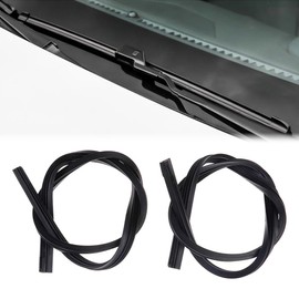 PLKSEI Pack of 2 Windscreen Wipers Rubber Universal Wiper Rubbers Windscreen Wiper Rubber Replacement 650 mm Universal Wiper Rubbers Can be Cut to Size