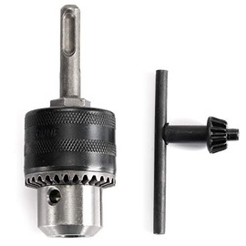 BlueNatHxRPR SDS 1/2"/13mm Drill Chuck with Quick Change Drive and Wrench to Drill