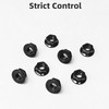 EASTPUK M6 Serrated Flange Nuts, 50Pcs M6-1.0 Grade 10.9 Carbon
