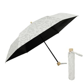JIS Certified Folding Parasol, Lightweight, Completely Blackout, Heat Blocking, UV Protection, 99% Slim, Folding Umbrella, Folding Parasol, For Both Rain or Shine, Durable, Work or School Commute,