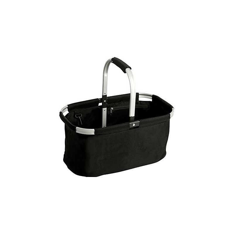 ID Folding Shopping Basket/Bag (One size) (Black)