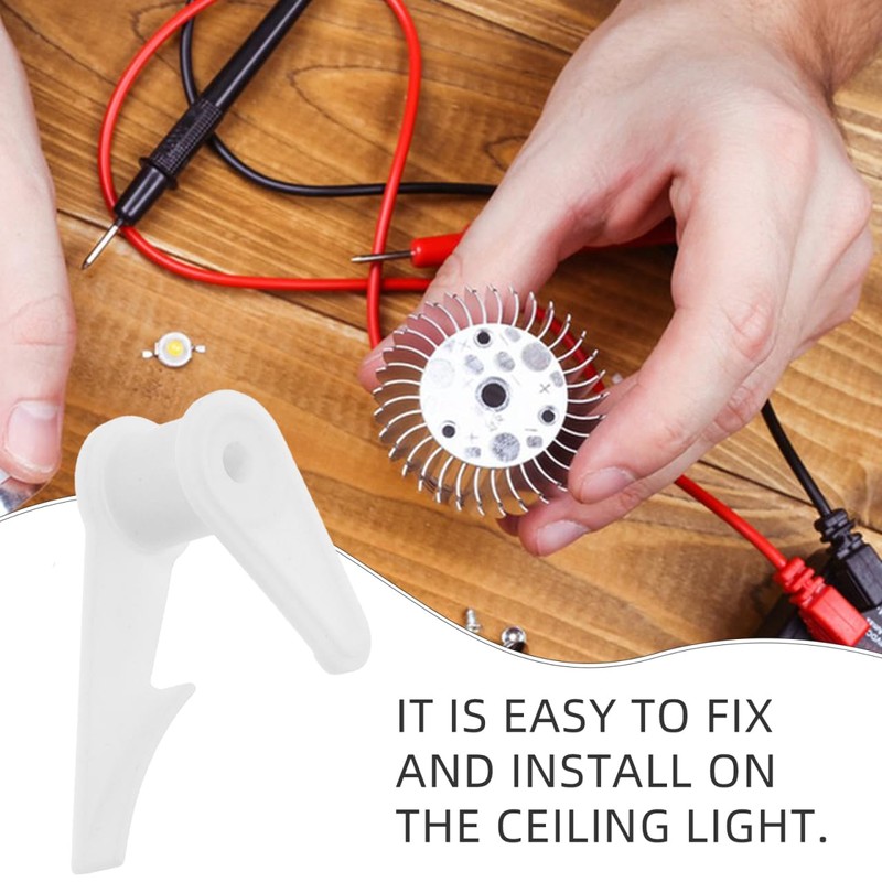 OSALADI Ceiling Light Clips Lamp Foot Fixing Buckle Flush Mount