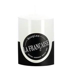Bougies La Francaise - French Made Votive Candle - Made in France, White Color, +/- 12-Hour Burn Time - 1.50 x 1.96 inches