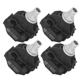 Culnflun Insulation Piercing Connector, 5 Sets of Peel-Free Pliers, High and Low Voltage Cable Insulators with Tin-Plated Surface, Suitable for Electrical Work (JJC-4)