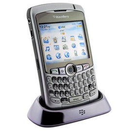 BlackBerry Charging Pod for BlackBerry Curve 8300, 8310, 8320, 8330 (Silver) [Bulk Packaging]