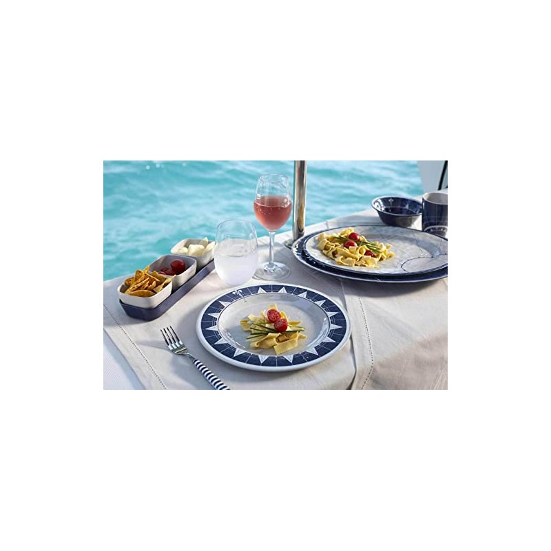 Marine Business Pacific Melamine Dinner Plate, Large, 28 cm, Single