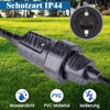 MejaRizon Schuko Coupling, Pack of 2 Schuko Plug Coupling with
