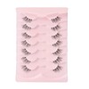 Onlyall Natural Lashes Half Lashes Natural Look False Eyelashes Wispy