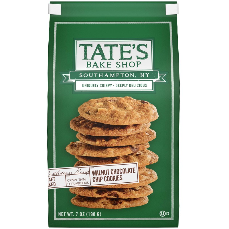 Tate's Bake Shop Walnut Chocolate Chip Cookies, 4 - 7