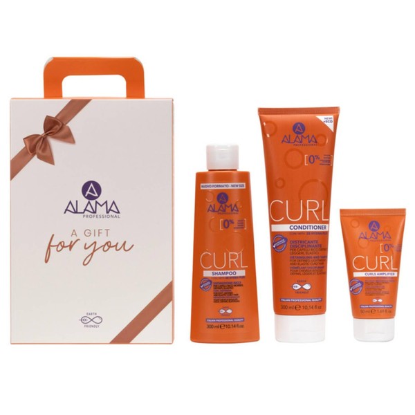 Alama Set Curl Shampoo for Curly Hair 300 ml Detangling