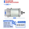 Motorsupermarkets Starter for Polaris Ranger 800 XP 2012 W/Bendix &