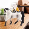 Simulación de Caballo Blanco Modelo Animal Estatua Chico Jugar Regalo