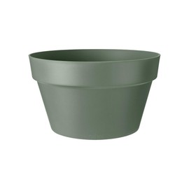 elho Loft Urban Bowl 35 - Flower Pot for Outdoor Use - Diameter 34.5 x Height 20.2 cm - Green / Pistachio Green