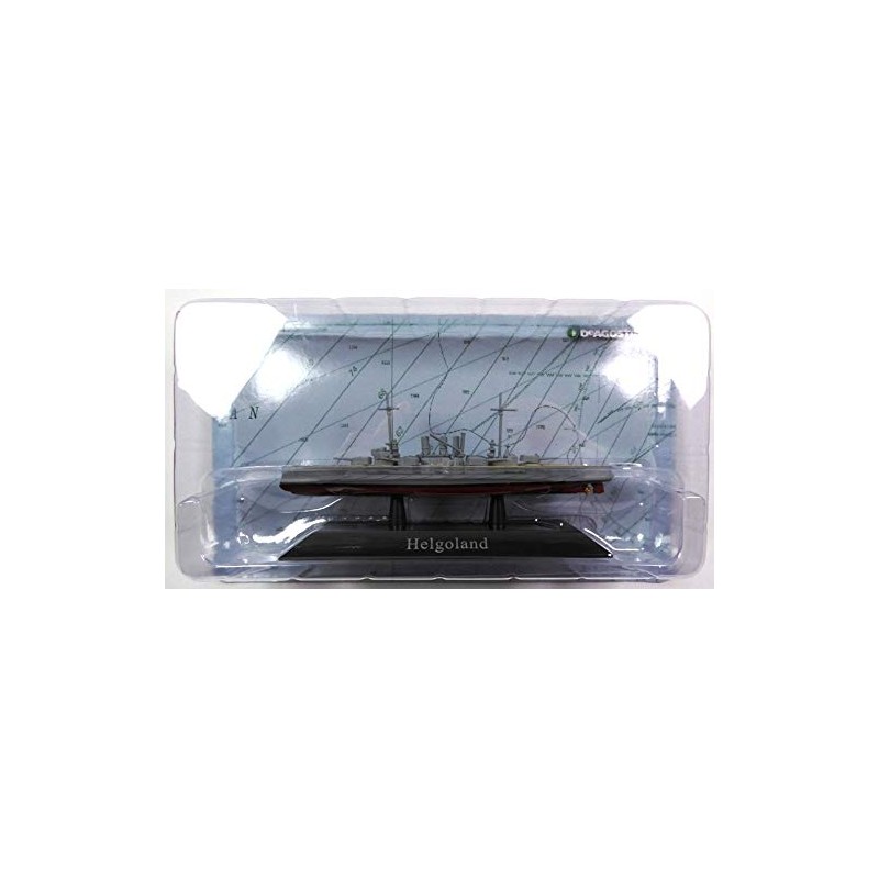 DeAgostini Helgoland 1911 Battleship 1/1250 WS46