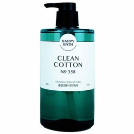 Happy Bath Original Collection Clean Cotton Body Wash 910g 5ea
