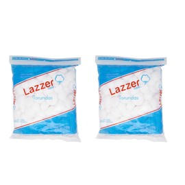 Lazzer Care Algodon Torunda - 100 gr, 2 Piezas