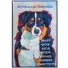 Australian Shepherd Fridge Magnet