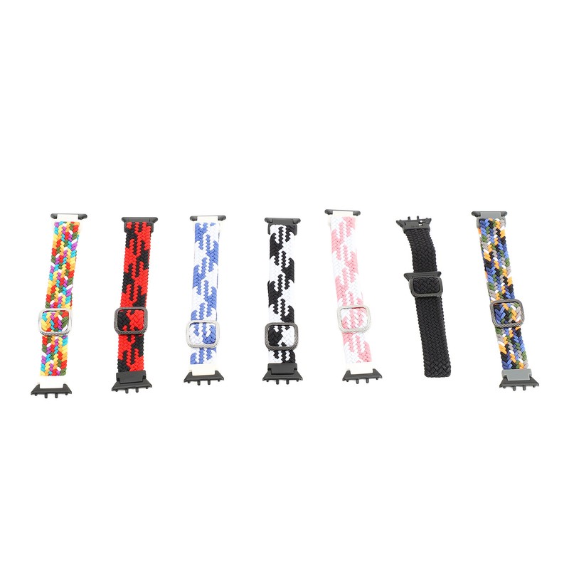 7 Packs Replacement Nylon Watch Band Elastic Braided Sport Watch