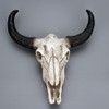 Simulation 3D animal skull,Animal goat skull Head Resin Wall Hanging