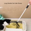 Extendable Cat Litter Scoop Lightweight Versatile Fine Screen Long Handle