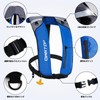 Owntop Life Jacket Manual Inflation D-Shaped Life Device Adjustable Size