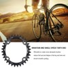 Bicycle Oval Aluminium Alloy Chainring for BCD 104mm Single Speed