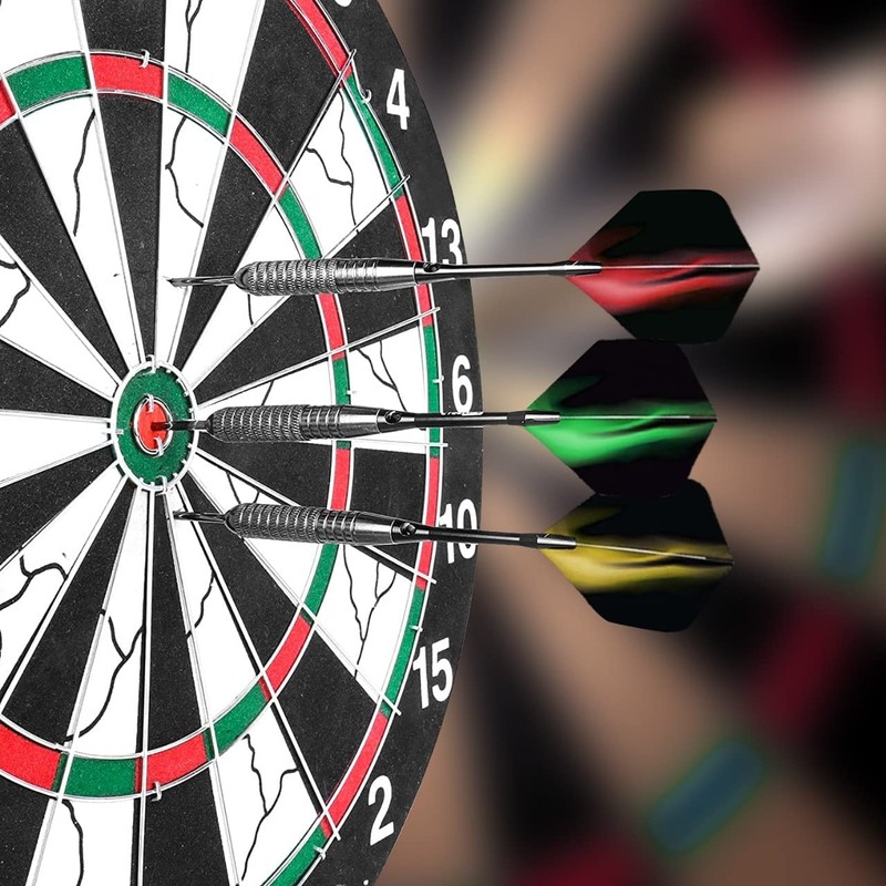 Fahmm Professional steel tip Darts set-22G Pack Of 6 Aluminium