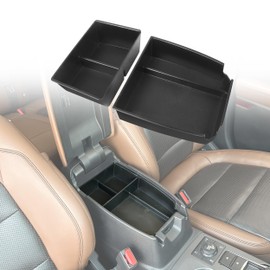 KAKABAS Center Console Shift Storage Box Suitable For Ford Bronco Sport 2021-2024 And Ford Escape 2020-2024 Interior Accessories,Tray Shifter Storage Function Accessories (Not fit U725 2-Door)