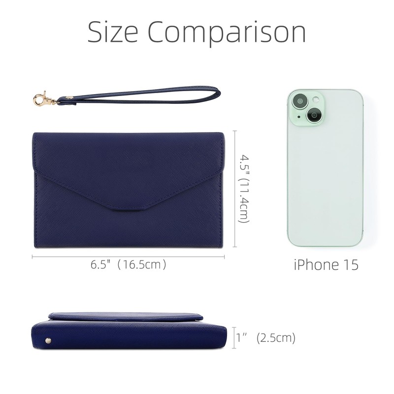 Zoppen Passport Holder for Women Travel Wallet RFID Blocking Passport