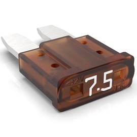AUPROTEC Micro 2 Car Fuses Blade Fuses MikrOTO II 5A - 30A Selection: 7.5A Amp Brown Pack of 5