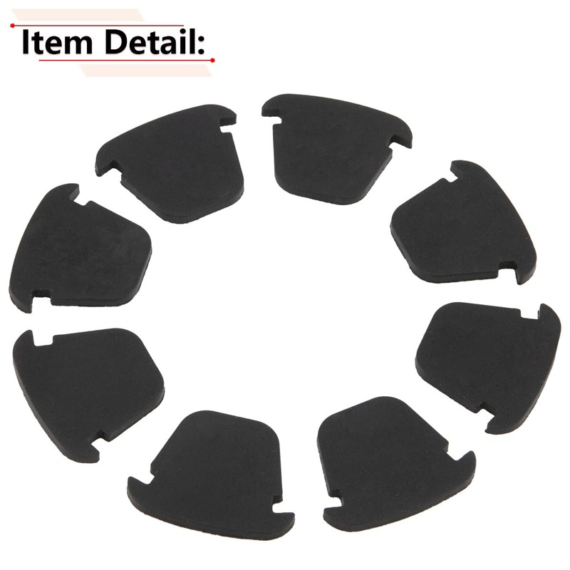 RLB-HILON 8PCS Cup Holder Insert Rubber Compatible with Chevy Silverado