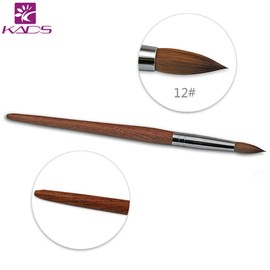 KADS 100% sable kolinsky brush Pinselset Künstler Malen Pinsel Set Rotmarderpinsel Aquarell Acryl Filbert Ölmalpinsel für Malerei Ölmalerei Wasserfarben Bürste (12#+16#)