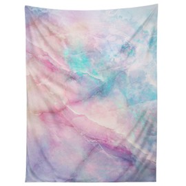 Society6 Emanuela Carratoni Iridescent Marble Tapestry, 60" x 80", Multi