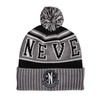 Elbenwald Wednesday Beanie in Nevermore Academy Design - With School