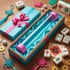 36 Inch 1 Pcs Mahjong Mat Tube Storage Bag with
