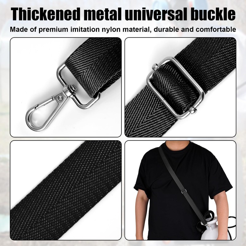 PEUTIER Garden Sprayer Strap, Durable Backpack Sprayer Replacement Straps, Compatible