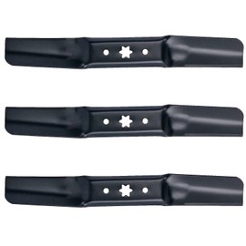 942-05056A Lawn Mower Medium Lift Blades 54" Deck, Fit for Cub Cad RZT-L54 XT1 XT2, Troy-Bilt Lawn Tractor Mower, Exact Replacement for OEM 942-05056 742-05056 742-05056A Models Mower Blades - 3 Pcs