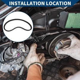 X AUTOHAUX 1016203 Golf Cart Drive Belt for 1992-Up for DS & 2004-Up Precedent Gas Golf Carts V-Belt