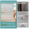 Coavas Coavas Window Privacy Film Reeded Glass: Frosted 3D Fluted