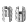 QUARKZMAN Self Tapping Thread Inserts, 15 Pieces Female Thread M5-0.8