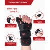 Hurmoya Wrist Brace Thumb Spica Splint Support for Carpal Tunnel,